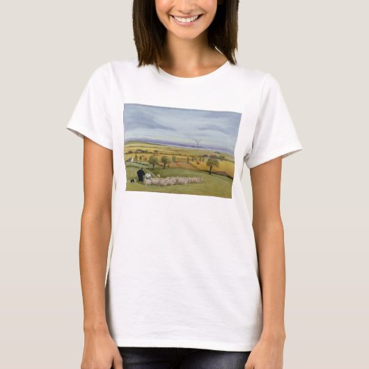 Sheppeyのヒツジの農家の島 Tシャツ (正面)