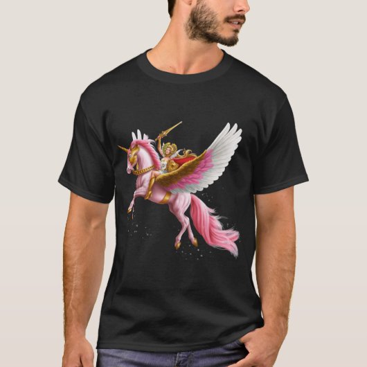 SheRaプリンセス・オブ・パワー男子ファミリー Tシャツ (正面)