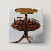 Sheratonの二重の物の言えないウェイター 缶バッジ (正面)