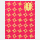 Sherbertの花は一流毛布をカスタマイズ フリースブランケット (正面)