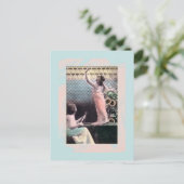 Sherbet color dresses  Victorian ladies ポストカード (スタンド正面)