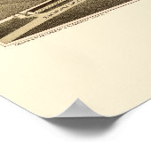 Sherburne, NYパノラママップ – 1887 ポスター (角)