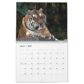 Shere-Khanのカレンダー、ベンガルTigerShere Khan カレンダー (3月 2027)