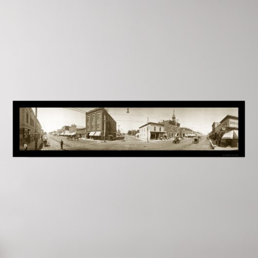 Sheridan Wyoming写真1909 ポスター (正面)