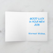 SHERIFF FISH – かわいいスパおもしろいーキーアニメ シーズンカード (内部)