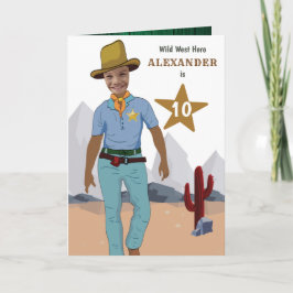 Sheriff Kids CowboyスペシャルオリジナルADD写真 カード