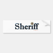 Sheriff_Script バンパーステッカー (正面)