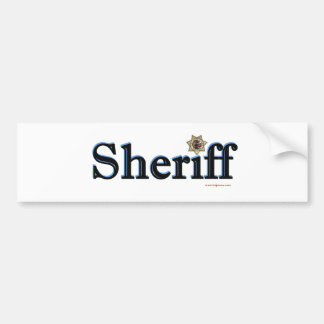 Sheriff_Script バンパーステッカー
