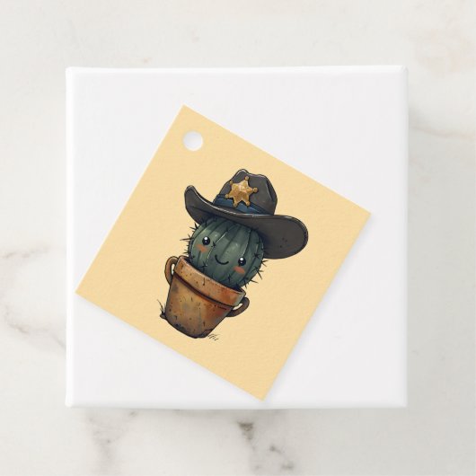 Sheriff Spike-Cactus Character フェイバータグ (インサイチュ)