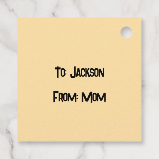 Sheriff Spike-Cactus Character フェイバータグ (裏面)