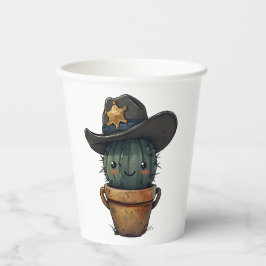 Sheriff Spike-Cactus Character 紙コップ