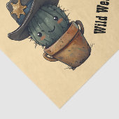 Sheriff Spike-Cactus Character 薄葉紙 (詳細)