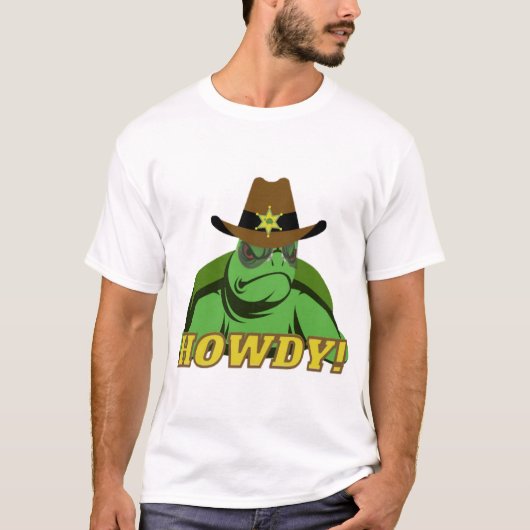 Sheriff Turtle Tシャツ (正面)