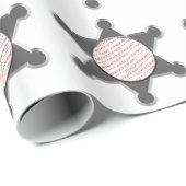 Sheriff's Tin Starフォトフレーム ラッピングペーパー (ロールコーナー)