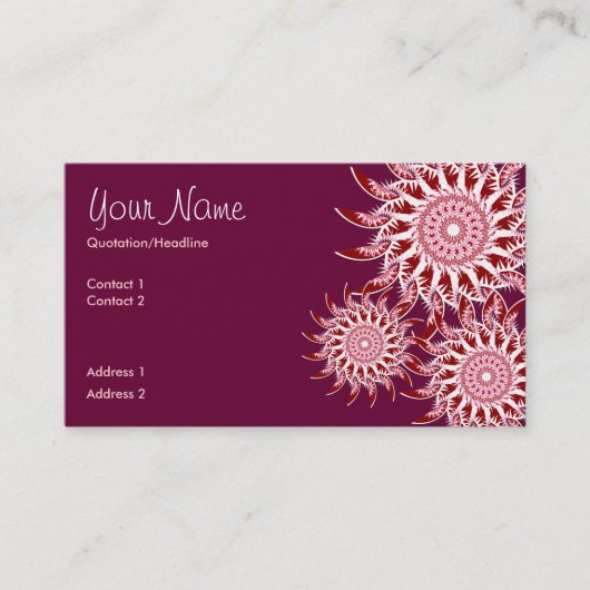 SherikanStarz名刺 名刺 (正面)