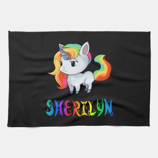 Sherilyn ユニコーン キッチンタオル (横)