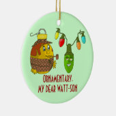 Sherlock Holmesのクリスマスのオーナメント セラミックオーナメント (右)