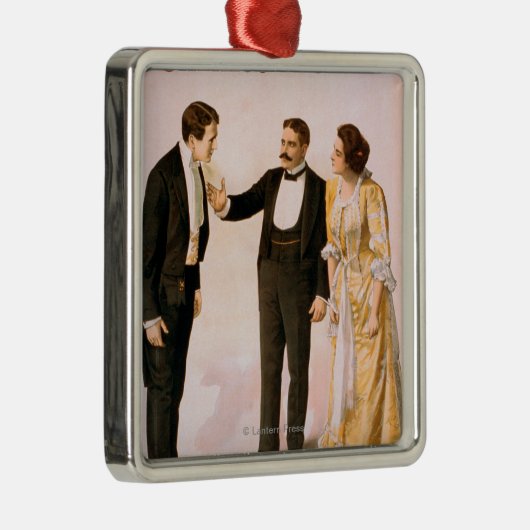 Sherlock Holmesの演劇的な演劇ポスター#2 メタルオーナメント (右)