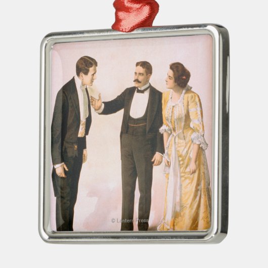 Sherlock Holmesの演劇的な演劇ポスター#2 メタルオーナメント (左)