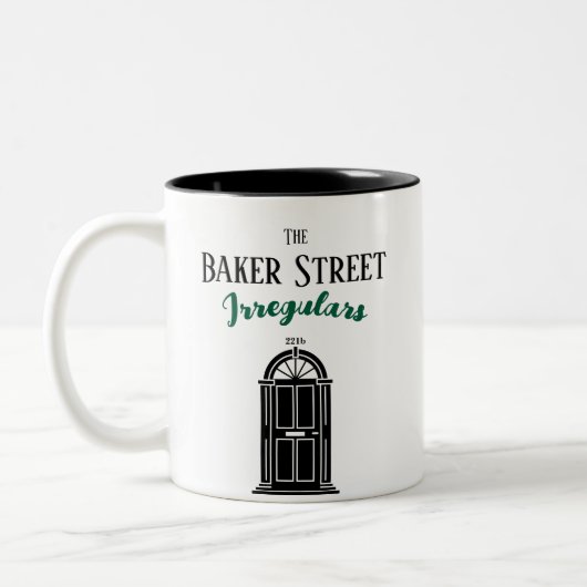 Sherlock Holmes Mug - The Baker Street Irregulars ツートーンマグカップ (左)
