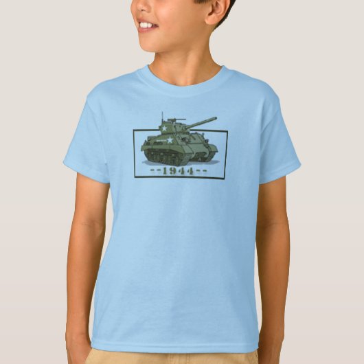 sherman_tank tシャツ (正面)