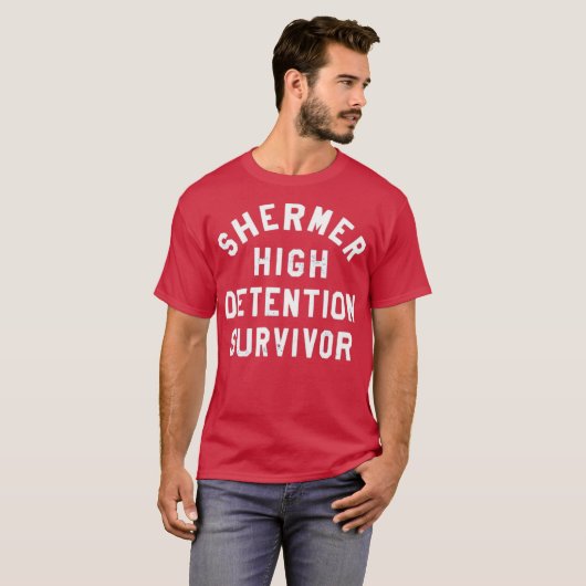 Shermer High Detention Survivor Tシャツ (正面フル)