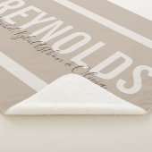 Sherpaのパーソナライズな一流のブランケット シェルパブランケット (3/4)