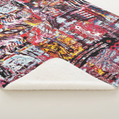 Sherpa Blanket – Fragmented Pulse シェルパブランケット (3/4)