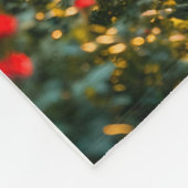 Sherpa Blanket (Rose Path) フリースブランケット (角)