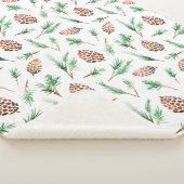 Sherpa Blanket (Small) - Autumn Pattern シェルパブランケット (3/4)