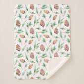 Sherpa Blanket (Small) - Autumn Pattern シェルパブランケット (正面)