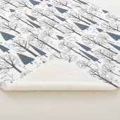 Sherpa Blanket (Small) - Winter Pattern シェルパブランケット (3/4)