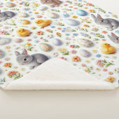 Sherpa Fleece Blanket – Ultra-Soft Custom Print シェルパブランケット (3/4)