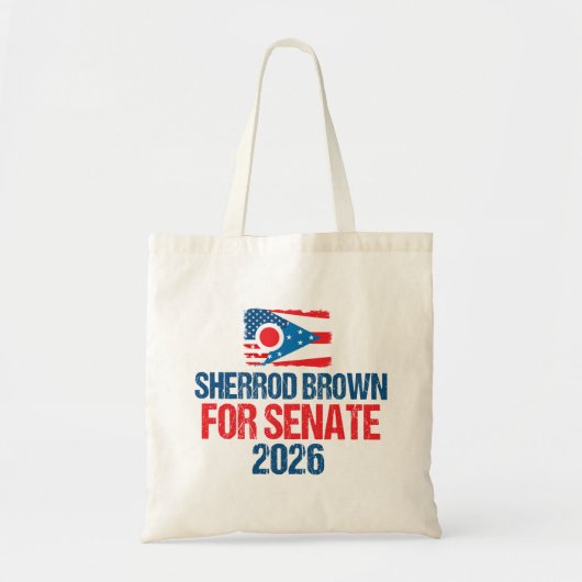 Sherrod Brown for Senate 2026 Election トートバッグ (正面)