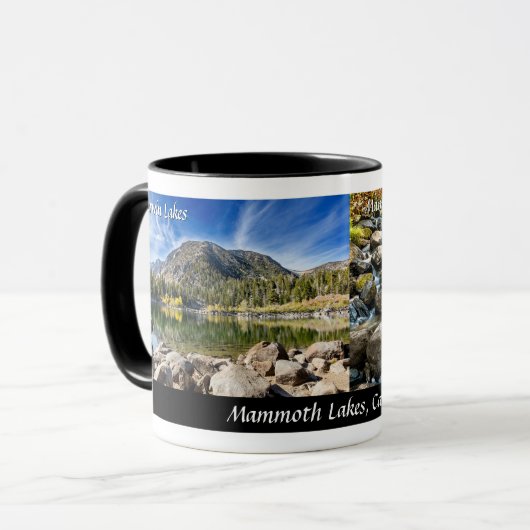 Sherwin Lakes & Mammoth Creek, マンモスレイクスエリア マグカップ (正面左)
