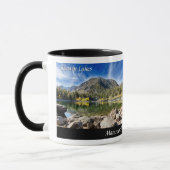 Sherwin Lakes & Mammoth Creek, Mammoth Lakes Area マグカップ (左)