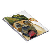 Sherwoodのボクサー犬 ノートブック (右側)