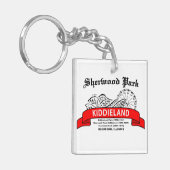 Sherwood公園Kiddieland、ロックフォード、IL。 娯楽 キーホルダー (正面左)