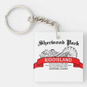 Sherwood公園Kiddieland、ロックフォード、IL。 娯楽 キーホルダー (正面)