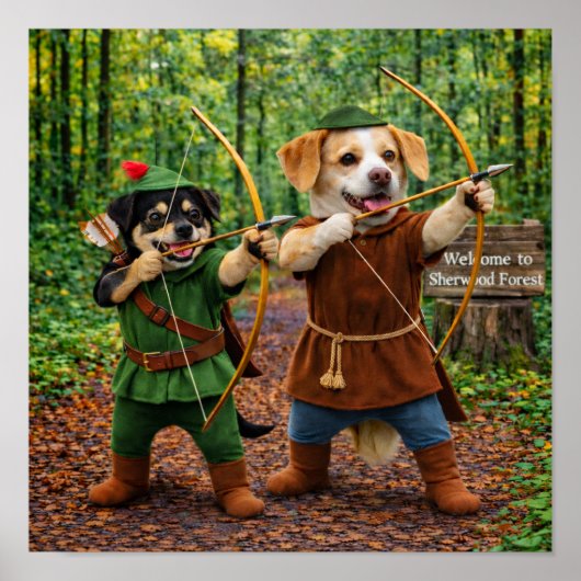 "Sherwood Forest" ポスター (正面)