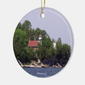 Sherwood Point Lighthouse 2 sided ornament セラミックオーナメント (左)