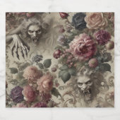 She's 得 C爪 – ゴシックフローラ ビールラベル (シングルラベル)