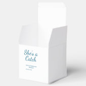 She's a catch bachelorette weekend name blue date  フェイバーボックス (オープン)