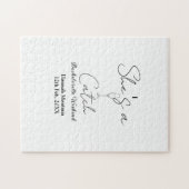 She's a catch champagne bottle bachelorette weeken ジグソーパズル (横)