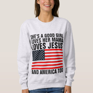 SHES A GOOD GIRL, Christian Redies T-Shirts スウェットシャツ