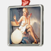 She's a Starlet Pin Up Girl メタルオーナメント (左)