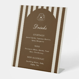 She's A Tini Bit Older Birthday Drinks Menu 台座サイン