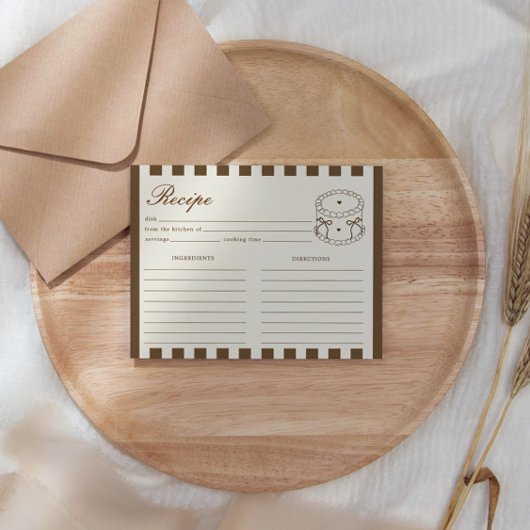 She's A Tini Bit Older Coffee Cake Birthday Recipe エンクロージャーカード