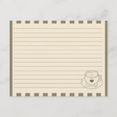 She's A Tini Bit Older Coffee Cake Birthday Recipe エンクロージャーカード (裏面)