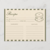 She's A Tini Bit Older Coffee Cake Birthday Recipe エンクロージャーカード (正面)